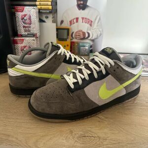 Nike Dunk Low 6.0 Fog Grey And Pale Green 2008 Rare Men’s 11 314142-072